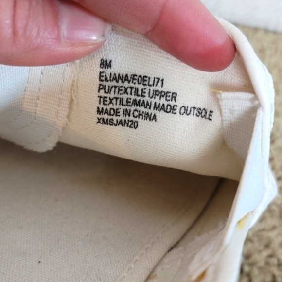 ESPRIT ELIANA WHITE SLIP ON ESPADRILLES, SZ 8 - Picture 9 of 10